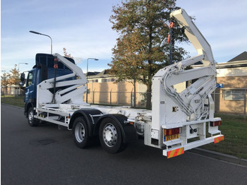 Camion multibenne, Camion grue DAF 85.360 SIDELOADER: photos 3