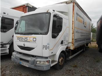 Camion à rideaux coulissants RENAULT Midlum 180