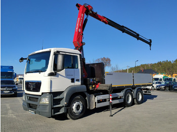 Camion plateau MAN TGS 26.360