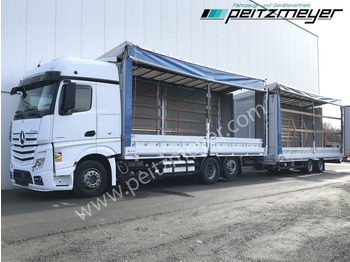 Camion à rideaux coulissants MERCEDES-BENZ Actros 2542