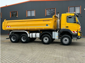 Camion benne Volvo FMX420 8x6 Dreiseitenkipper Bordmatik MEILLER: photos 4