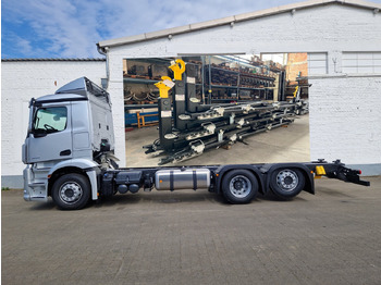 Camion ampliroll MERCEDES-BENZ Actros 2553