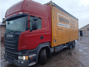 Camion à rideaux coulissants SCANIA R 450