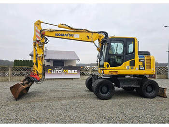 Pelle sur pneus KOMATSU PW148-8