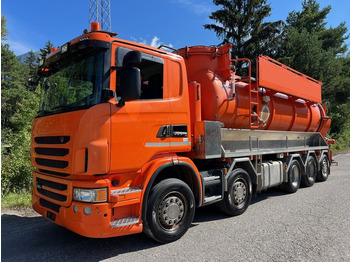 Camion hydrocureur SCANIA G 480