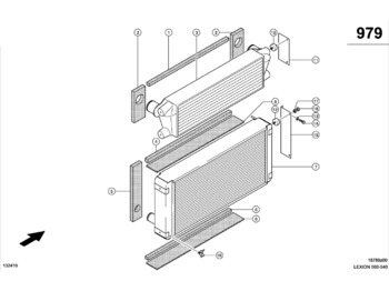 Radiateur CLAAS