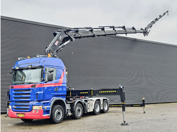 Scania R500 V8 / 8X4 / HIAB 105 t/m CRANE / KRAN / GRUA - crédit-bail Scania R500 V8 / 8X4 / HIAB 105 t/m CRANE / KRAN / GRUA: photos 1