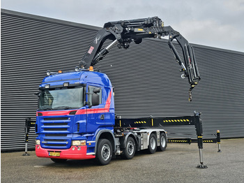 Scania R500 V8 / 8X4 / HIAB 105 t/m CRANE / KRAN / GRUA - crédit-bail Scania R500 V8 / 8X4 / HIAB 105 t/m CRANE / KRAN / GRUA: photos 2