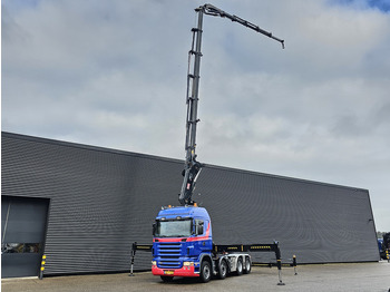 Scania R500 V8 / 8X4 / HIAB 105 t/m CRANE / KRAN / GRUA - crédit-bail Scania R500 V8 / 8X4 / HIAB 105 t/m CRANE / KRAN / GRUA: photos 3