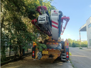 Camion pompe XCMG Official HB50V Used China Concrete Pump Truck 50m Truck-mounted Cconcrete Boom Pump Price: photos 4