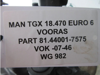 Essieu avant pour Camion MAN 81.44001-7575 VOK -07-46 VOORAS MAN 18.470 EURO 6 MODEL 2022: photos 5