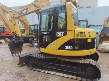 Pelle sur chenille 8t Mini Excavator,Japan Imported Cat 308d Micro Multi Function Excavator Small Digger For Sale in Shanghai: photos 3