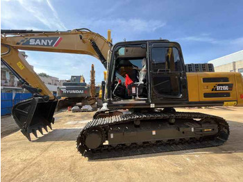 Pelle sur chenille China brands good quality second-hand Sany SY215C excavator hydraulic crawler 21ton used sany 215 excavator: photos 3