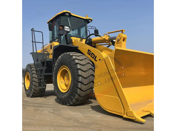 Chargeuse sur pneus Used wheel loader SDLG 956L L956F 956l wheel loader China heavy duty hydraulic tractor loader with Low running hours: photos 2