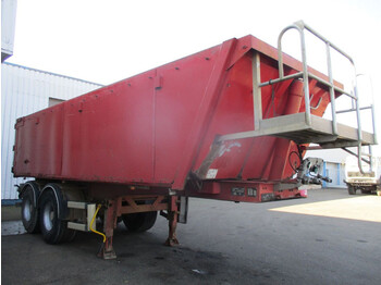 Semi-remorque benne Kaiser 2x Gigant Axles , Steel tipper trailer , Drum Brakes, Spring Suspension: photos 4