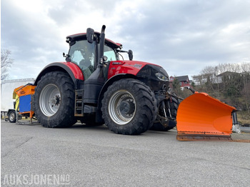 Tracteur agricole 2016 mod CASE IH Optum 300CVX med Pronar PUV-3300M V-plog og Kupper Weiser strøkasse: photos 2