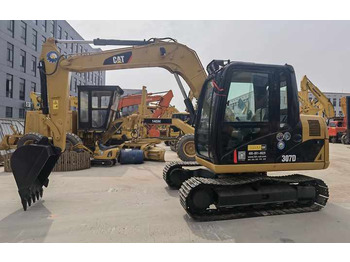 Pelle sur chenille Second Hand High Efficient Digger Crawler Used Mini Cat 307D Caterpillar Excavator in shanghai: photos 3