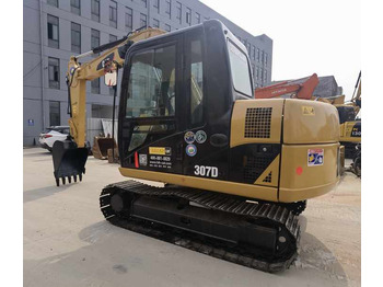 Pelle sur chenille Second Hand High Efficient Digger Crawler Used Mini Cat 307D Caterpillar Excavator in shanghai: photos 4