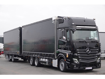 Camion à rideaux coulissants MERCEDES-BENZ Actros 2551