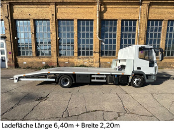 Remorqueuse, Véhicule utilitaire Iveco ML75E18 AUTOTRANSPORTER AUFBAU NEU ALU WINDE LED: photos 2