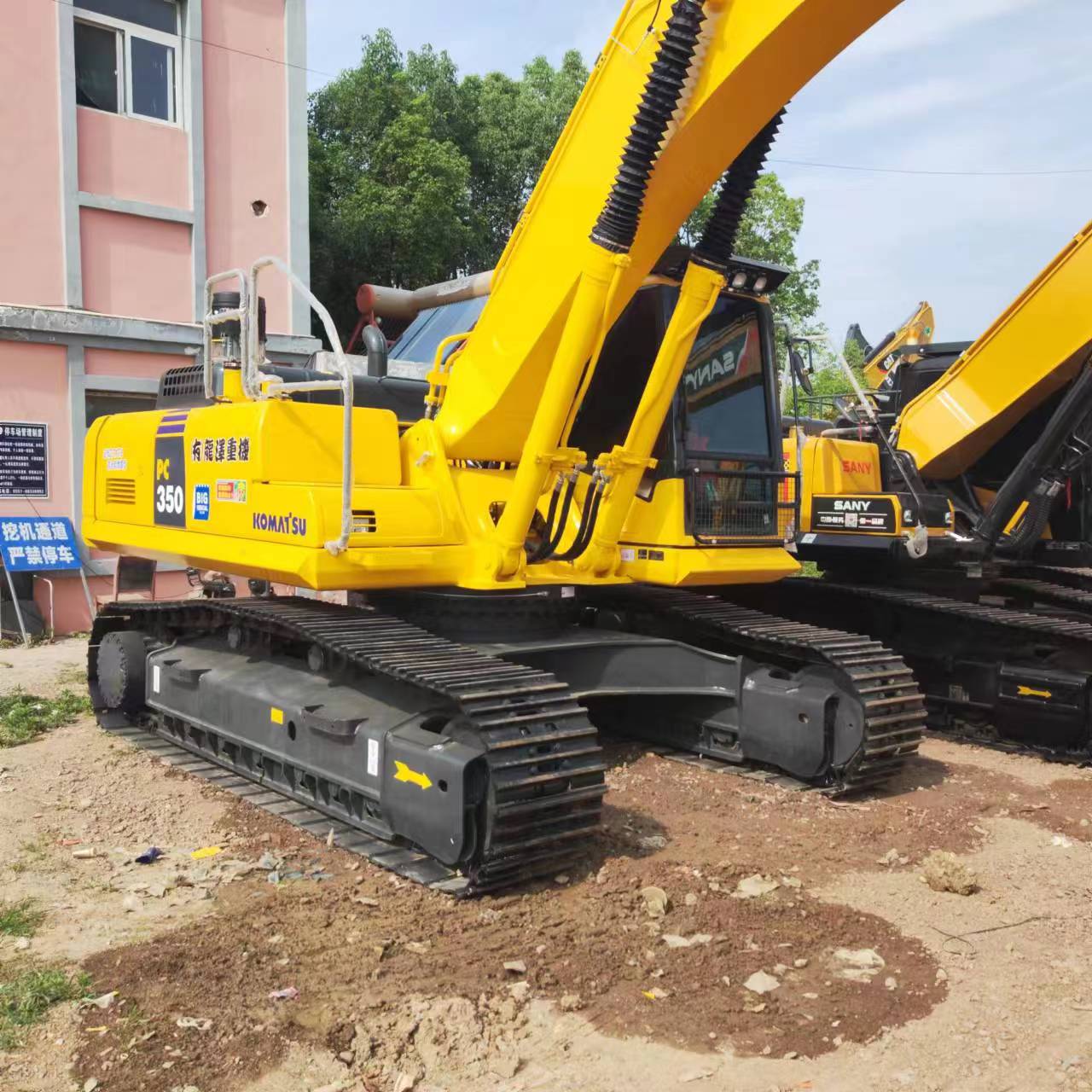 Pelle sur chenille KOMATSU PC350: photos 3