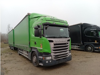 Camion à rideaux coulissants SCANIA R 410