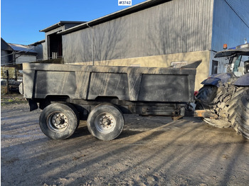 2003 Sele Weld 16 Dumper trailer. - crédit-bail 2003 Sele Weld 16 Dumper trailer.: photos 1