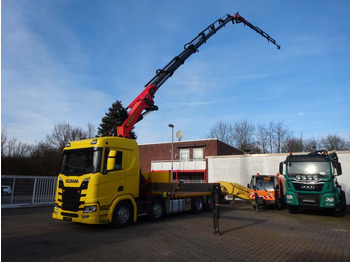 Camion grue SCANIA R 500