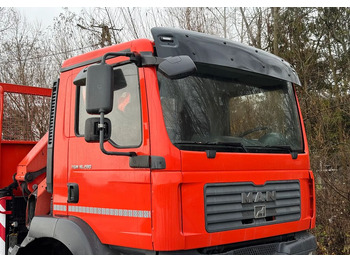 Camion benne MAN TGM 18-280 MAN 4x4 HDS PALFINGER 105 KIPER WYWROTKA MEILLER BARDZO DOBRY STAN: photos 4