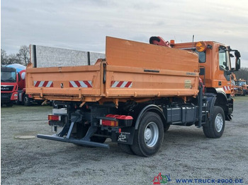 Camion benne, Camion grue Iveco Trakker 330 4x4 Meiller+Kran+Winterdienst: photos 2