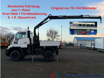 Camion plateau UNIMOG U300