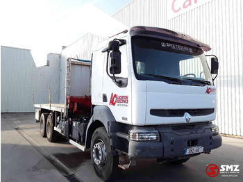 Camion plateau RENAULT Kerax 420