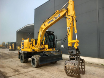 Pelle sur pneus KOMATSU PW148-10