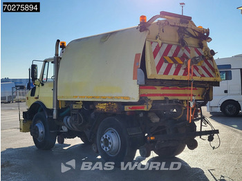 Camion hydrocureur Mercedes-Benz Unimog 1650 4X4 Assaloni Vaccuum truck 4x4 Railway Manual Euro 2: photos 3