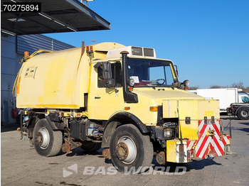 Camion hydrocureur Mercedes-Benz Unimog 1650 4X4 Assaloni Vaccuum truck 4x4 Railway Manual Euro 2: photos 4