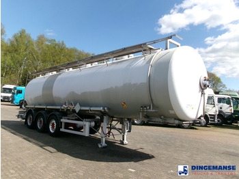 Semi-remorque citerne MAISONNEUVE Chemical tank inox L4BH 33.4 m3 / 1 comp: photos 2