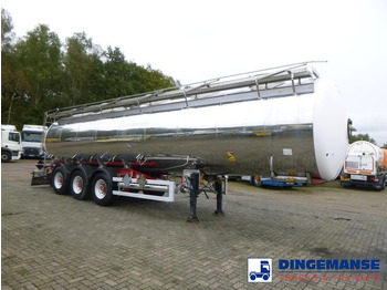 Semi-remorque citerne Magyar Chemical tank inox 33.6 m3 / 1 comp: photos 2