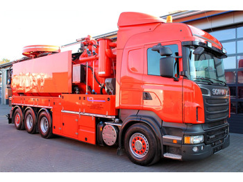 Camion hydrocureur Scania R560 V8 8x4 Kroll 20m³ WRG 2x HD-Pumpe 620 Liter: photos 2