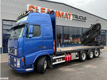 Camion grue Volvo FH 520 8x4 Euro 5 Hiab 24 Tonmeter laadkraan + Fly-jib: photos 2