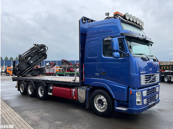 Camion grue Volvo FH 520 8x4 Euro 5 Hiab 24 Tonmeter laadkraan + Fly-jib: photos 4