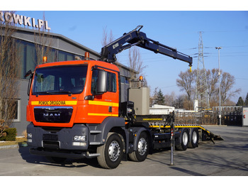 MAN TGS 35.360 E5 8×2 / HDS HIAB 166 E-2 6500 kg / Tow truck / 4th axle lift - crédit-bail MAN TGS 35.360 E5 8×2 / HDS HIAB 166 E-2 6500 kg / Tow truck / 4th axle lift: photos 1