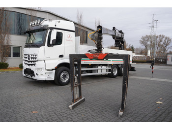 MERCEDES-BENZ Arocs 6×2 2545 Crane HIAB 177 K PRO/HIPRO / steering and lifting axle - crédit-bail MERCEDES-BENZ Arocs 6×2 2545 Crane HIAB 177 K PRO/HIPRO / steering and lifting axle: photos 5