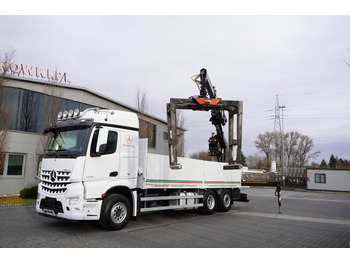 MERCEDES-BENZ Arocs 6×2 2545 Crane HIAB 177 K PRO/HIPRO / steering and lifting axle - crédit-bail MERCEDES-BENZ Arocs 6×2 2545 Crane HIAB 177 K PRO/HIPRO / steering and lifting axle: photos 4