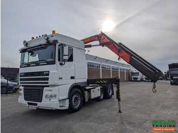 DAF XF95.530 6x2 Spacecab Euro3 + Palfinger PK16502B - Radiografisch - crédit-bail DAF XF95.530 6x2 Spacecab Euro3 + Palfinger PK16502B - Radiografisch: photos 1