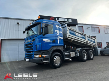 Camion benne Scania R 500 6x4*V8*Meiller-Bordmatik*Retarder*366TKM*: photos 5