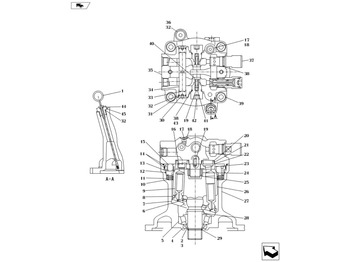 Moteur de rotation CASE