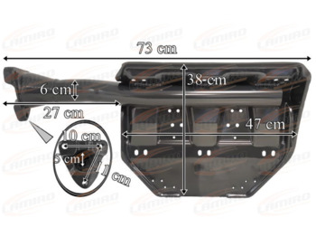 Aile pour Camion neuf SCANIA 4,5 REAR MUDGUARD REAR BRACKET RIGHT SCANIA 4,5 REAR MUDGUARD REAR BRACKET RIGHT: photos 2