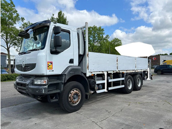 Camion plateau RENAULT Kerax 430