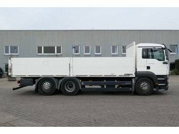 Camion plateau MAN 26.360 TGA LL 6x2, Vollluft, Klima, 3. Sitz, AHK: photos 3