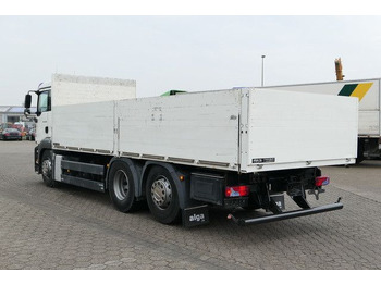 Camion plateau MAN 26.360 TGA LL 6x2, Vollluft, Klima, 3. Sitz, AHK: photos 5